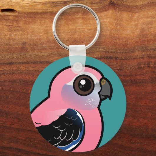 Bourke's parkiet sleutelhanger (Voorkant)