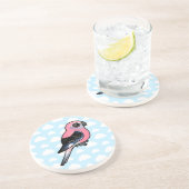 Bourke's parkiet zandsteen onderzetter (Zijkant)