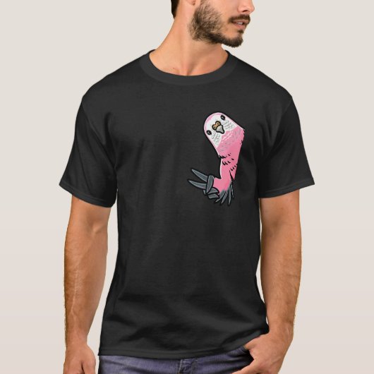 Bourke's Parrot Paraket T-shirt (Voorkant)
