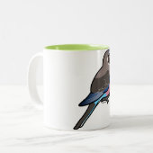 Bourke's Parrot Tweekleurige Koffiemok (Voorkant links)