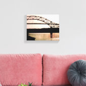 Bourne Bridge 1 Canvas Afdruk (Insitu (Woonkamer))