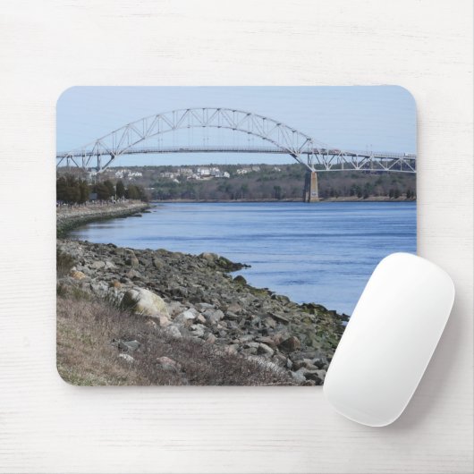 Bourne Bridge Cape Cod Muismat (Met muis)