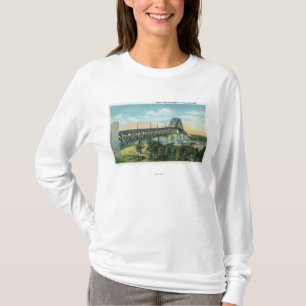 Bourne-brug over het Uitzicht Kabeljauw T-shirt