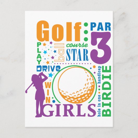 Bourne Golf Briefkaart (Voorkant)