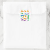 Bourne Soccer Ronde Sticker (Tas)