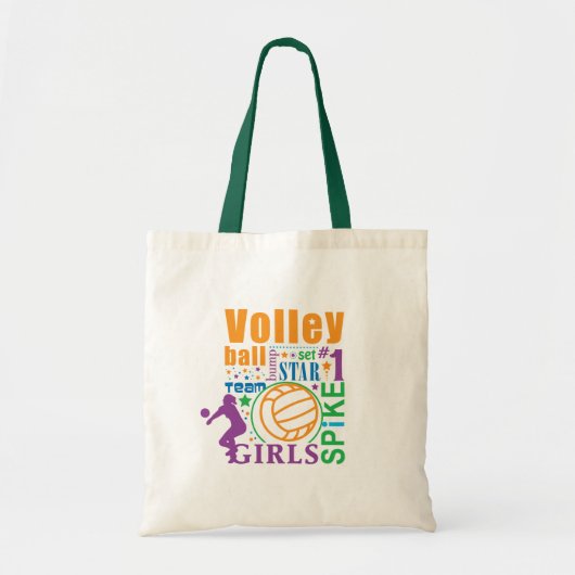 Bourne Volleyball Tote Bag (Voorkant)
