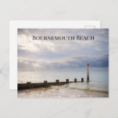 Bournemouth Beach Briefkaart (Voorkant / Achterkant)