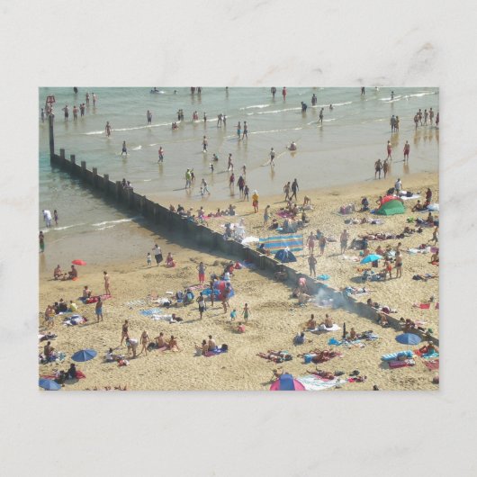 Bournemouth Beach UK Briefkaart (Voorkant)