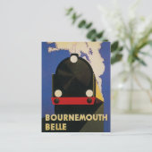 Bournemouth Belle Briefkaart (Staand voorkant)