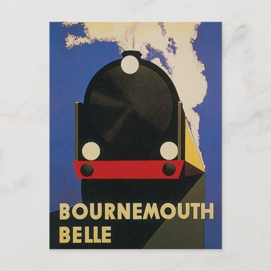 Bournemouth Belle Briefkaart (Voorkant)