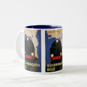 Bournemouth Belle Tweekleurige Koffiemok (Voorkant links)