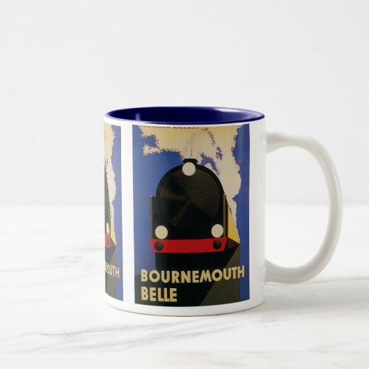 Bournemouth Belle Tweekleurige Koffiemok (Rechts)
