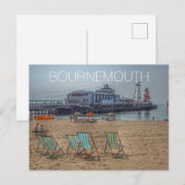 Bournemouth Briefkaart (Voorkant / Achterkant)