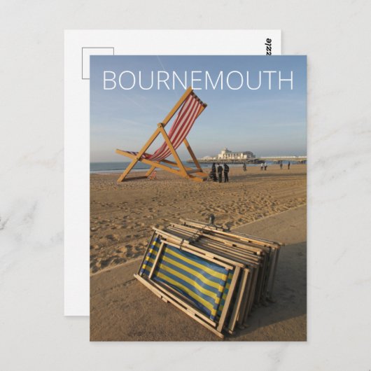 Bournemouth Briefkaart (Voorkant / Achterkant)