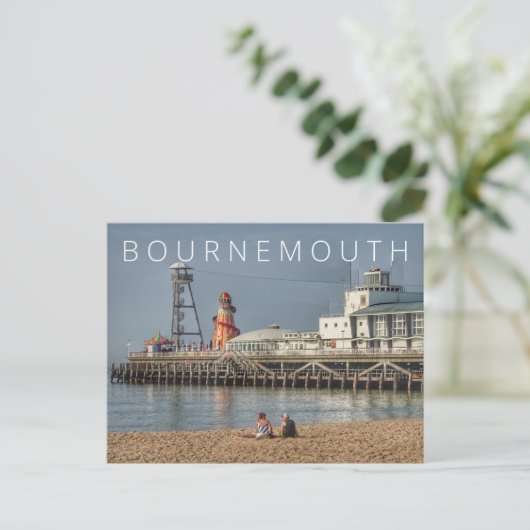 Bournemouth Briefkaart (Staand voorkant)