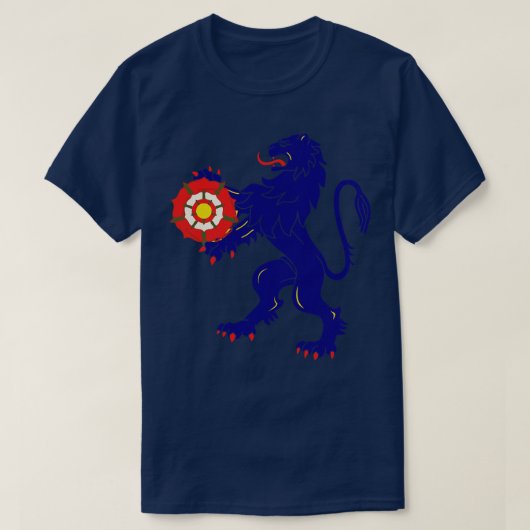 Bournemouth Engelse Gemeentevlag T-shirt (Design voorkant)