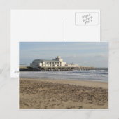 Bournemouth pier in de winter briefkaart (Voorkant / Achterkant)