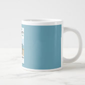 Bournemouth Retro Seaside Grote Koffiekop (Rechts)