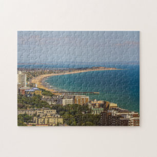 Bournemouth strand. legpuzzel