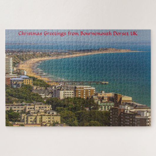 Bournemouth strand legpuzzel (Horizontaal)