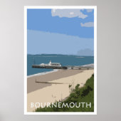 BOURNEMOUTH  Style Poster (Voorkant)