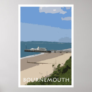 BOURNEMOUTH  Style Poster