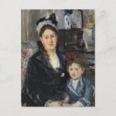 Boursier en haar dochter | Berthe Morisot Briefkaart (Voorkant)