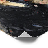 Boursier en haar dochter | Berthe Morisot Poster (Hoek)