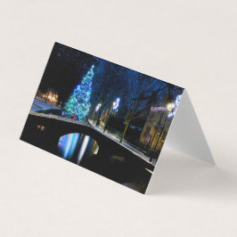 Bourton op de Katoeages met de waterkerst Kaart