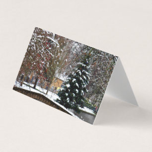 Bourton op de Katoeages met de waterkerst Kaart