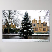 Bourton op de Katoeages met de waterkerst Poster (Voorkant)
