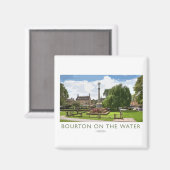 Bourton op het Poster van de waterspoorweg Magneet (Voorkant / Achterkant)