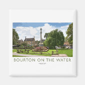 Bourton op het Poster van de waterspoorweg Magneet (Voorkant)
