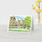Bourton op het Water, Gloucestershire Kaart (Gele Bloem)