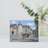 Boussac, Creuse, briefkaart Frankrijk (Staand voorkant)