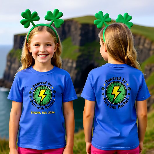 Bout 'Blarney: [Uw naam] Editie T-shirt