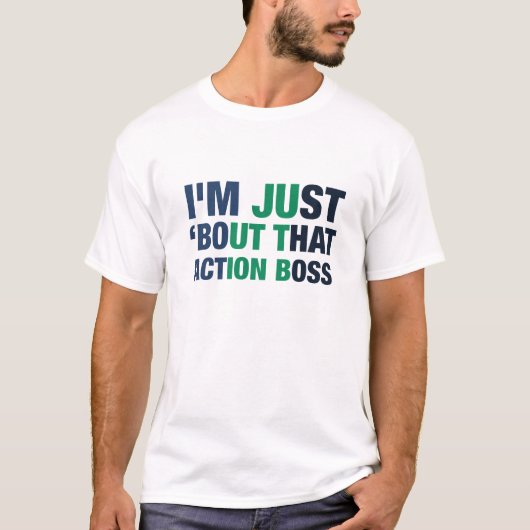 Bout dat de actiegroep t-shirt (Voorkant)