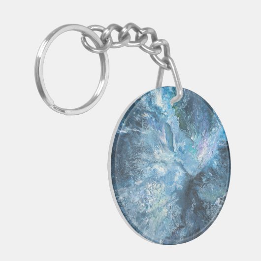 Bout in de Blue Keyring Sleutelhanger (Voorkant Links)