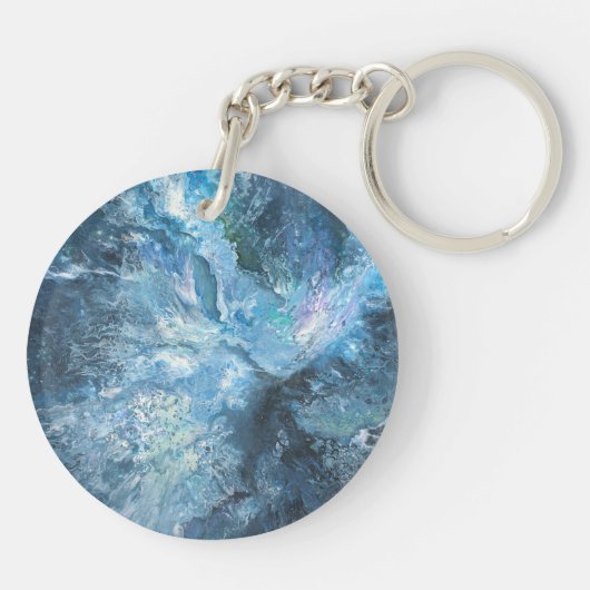 Bout in de Blue Keyring Sleutelhanger (Achterkant)