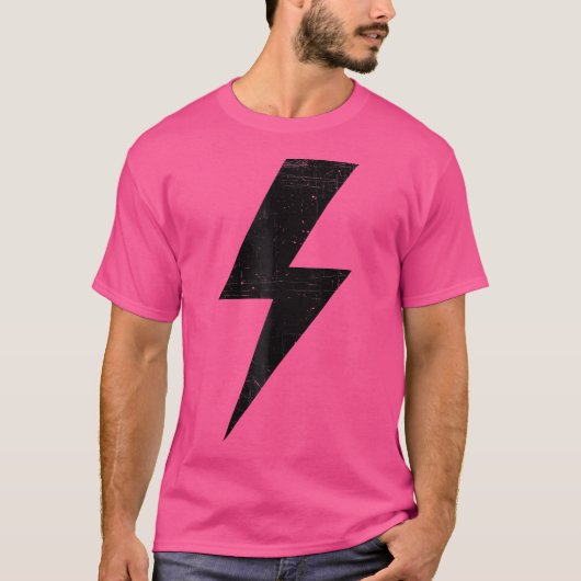 Bout Lightning Black Design Team T-shirt (Voorkant)