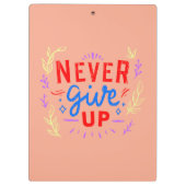 Bout Unstoppable: een uitbarsting van motivatie Klembord (Achterkant)