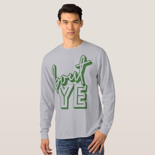 Bout Ye, Northern Irish Greeting Dialect, T-Shirt (Voorkant volledig)