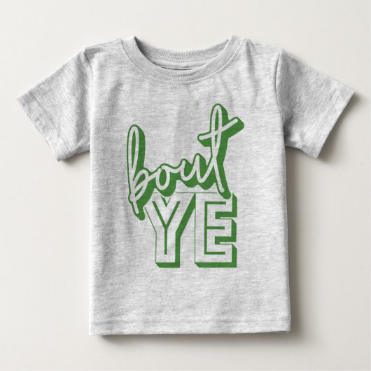 Bout Ye, Northern Irish Greeting Dialect, T-Shirt (Voorkant)