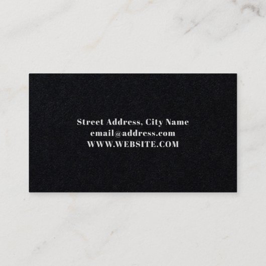  boutbarber visitekaartje (Achterkant)