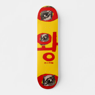 [BoutBoutBout] "Wang" (Koreaans) betekent "King" Persoonlijk Skateboard