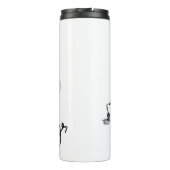 Bouteille isotherme thermosbeker (Achterkant)