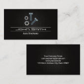 Bouten Moeren | Koolstofvezelpatroon Visitekaartje (Voorkant / Achterkant)