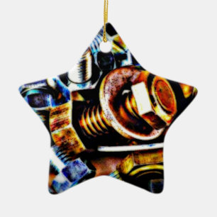 Bouten Pop Art Keramisch Ornament