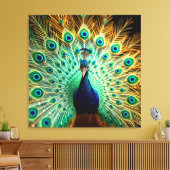 Boutique Art Print – Dimensional Elegance in Bloom (Insitu (Woonkamer))
