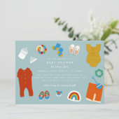 Boutique Baby Kaart (Staand voorkant)